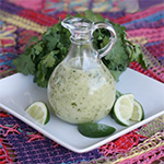 Cilantro-Lime Vinaigrette + Grilled Fish Tacos