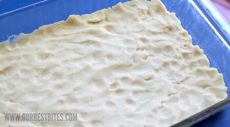 Shortbread dough