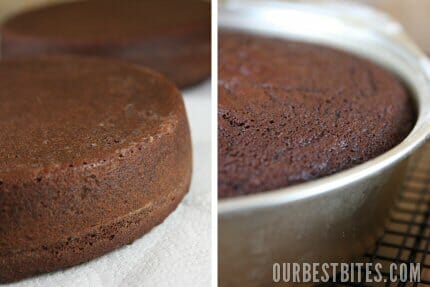 Baked cake