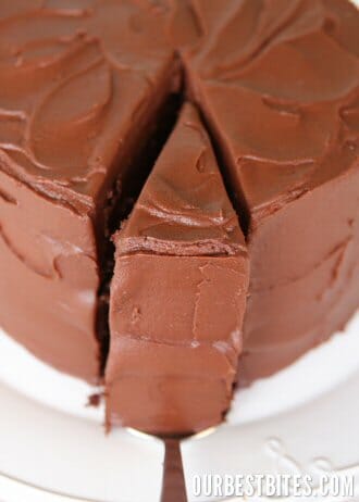 Chocolate Cake_Removing Slice 2