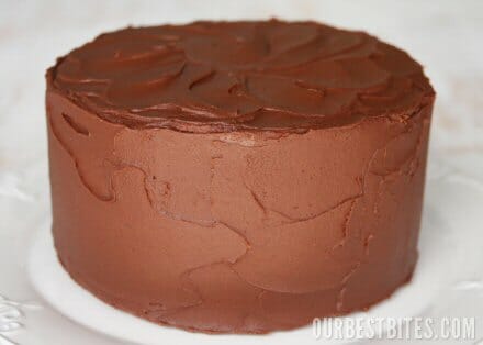 Frosted Chocolate Cake