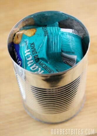 Corn Nuts in Tin Can