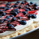 Red, White, & Blue Fruit Pizza
