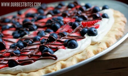 Whole berry pizza