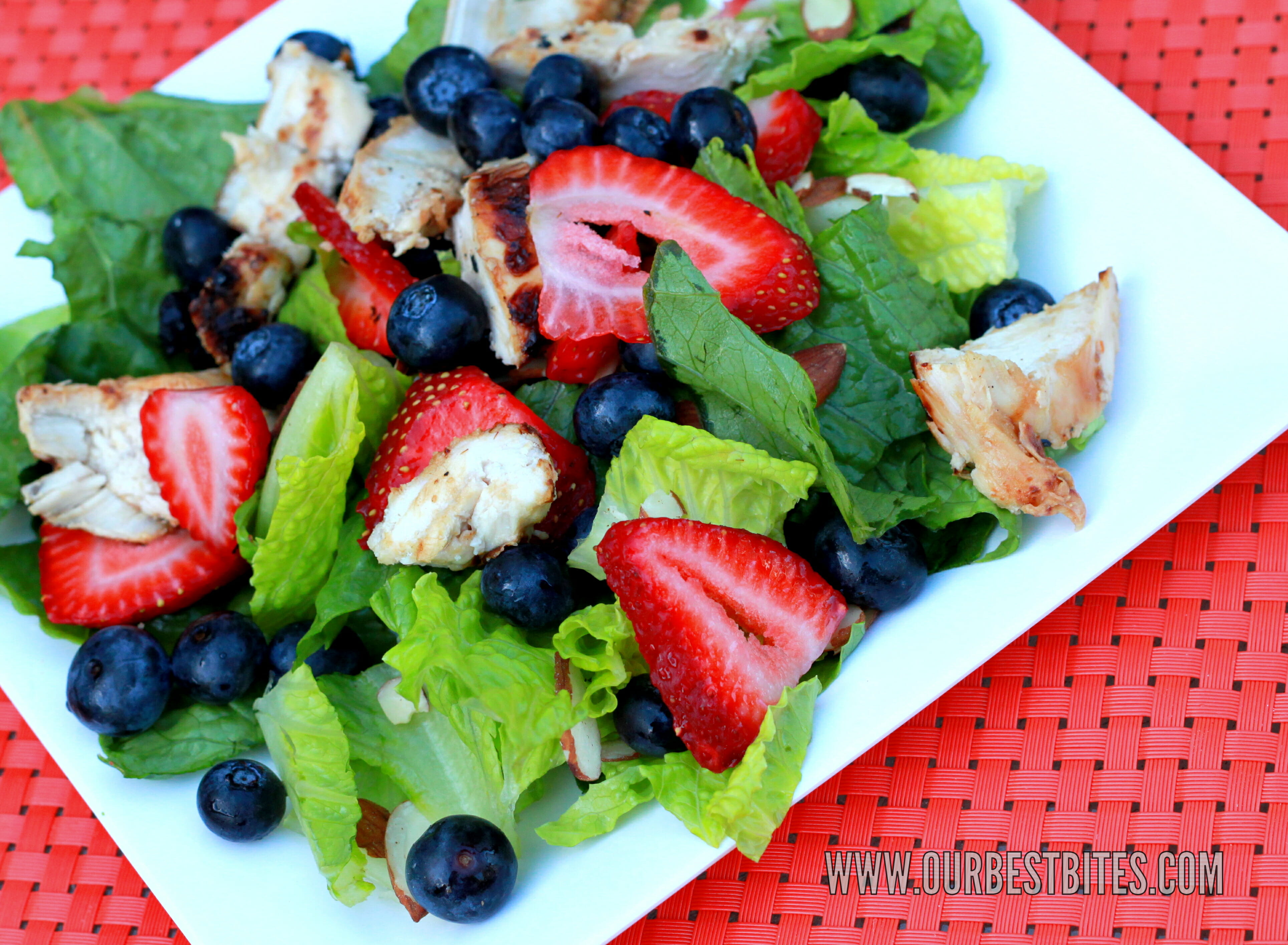 Grilled Chicken & Berry Salad