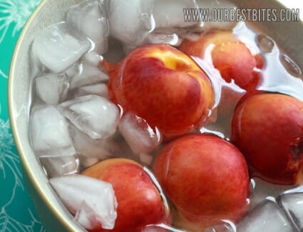 Peaches in Ice Water