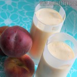 Peach Shakes {Definitely NOT a Harry Potter Post}