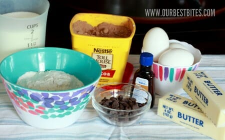 brownie ingredients