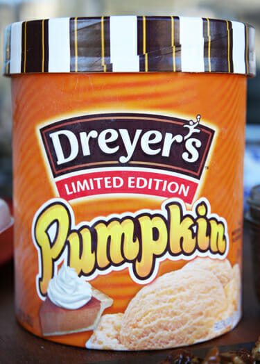 pumpkin ice cream