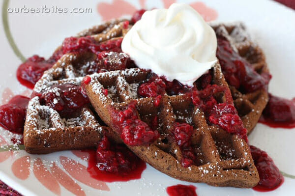 Double Chocolate Waffles
