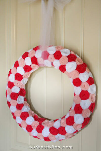 valentine wreath