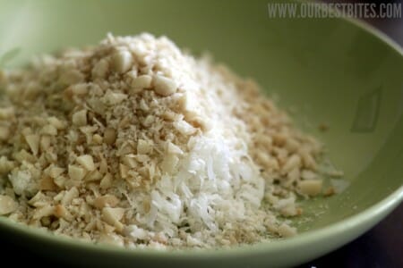macadamias and coconut