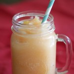 Slushy Peach Punch