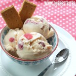 Strawberry Cheesecake Ice Cream (No Ice Cream Maker Required!)