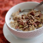 Overnight Apple-Cinnamon Oatmeal