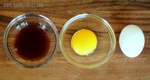 eggs and vanilla