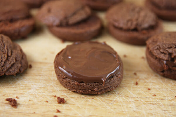 Nutella Cookie with Filling