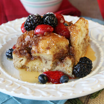 Overnight Baked French Toast