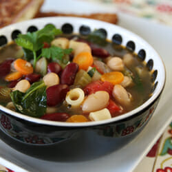 Veggie-Packed Minestrone Soup