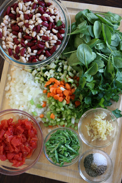 Minestrone Vegetables