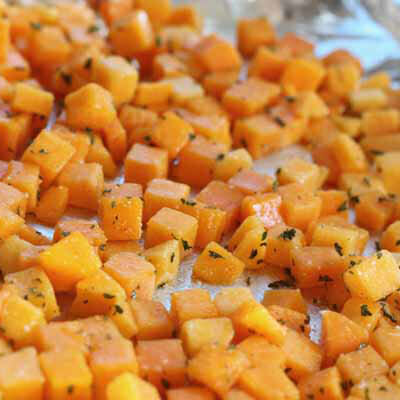 Savory Roasted Butternut Squash