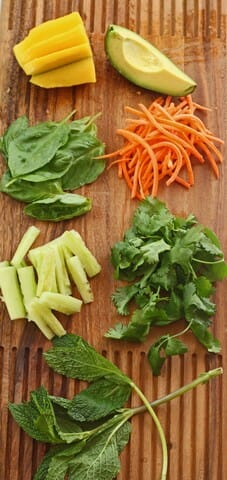 spring roll fillings