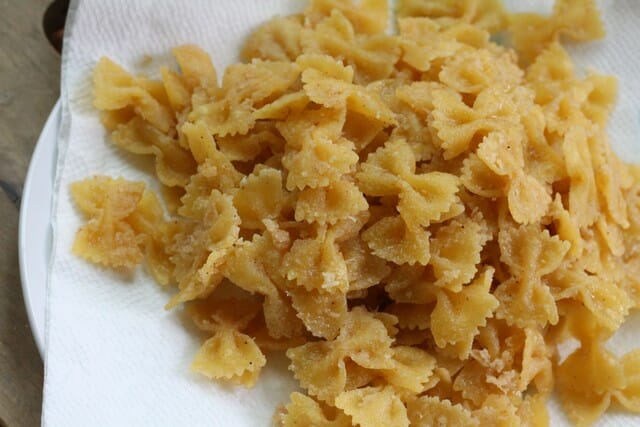 Cajun Fried Bowtie Pasta