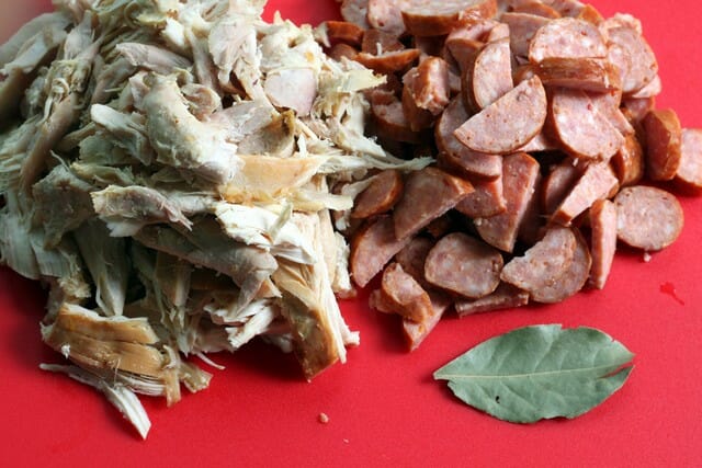 chicken and sausage
