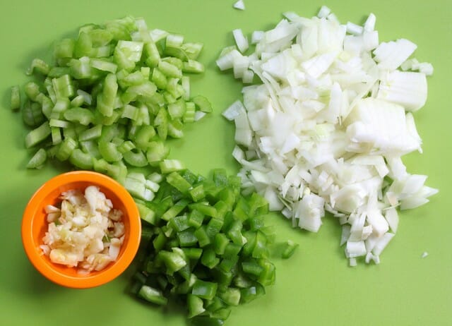 holy trinity plus garlic