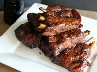 Cranberry & Cola-Glazed Babyback Ribs