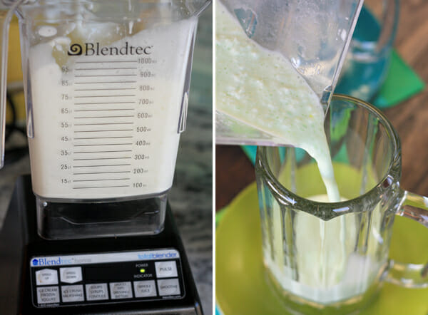 Blending Coconut Mixture
