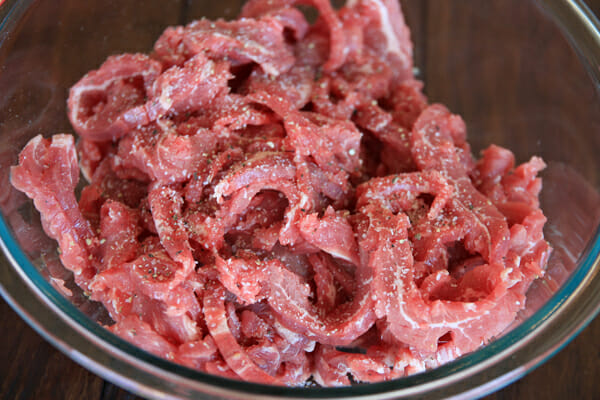 Sliced Flank Steak