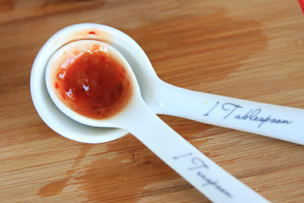 Thai Sweet Chili Sauce in Spoonn