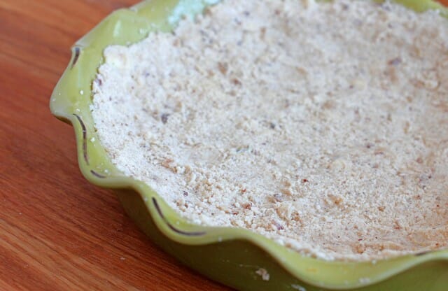 french silk pie crust in pie pan