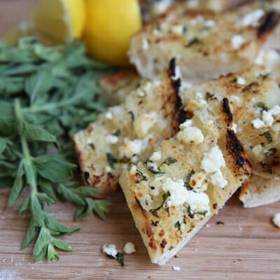 Herbed Garlic Butter with Feta and Lemon