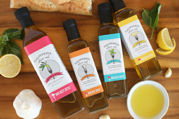 Our Best Bites Custom Olive Oils
